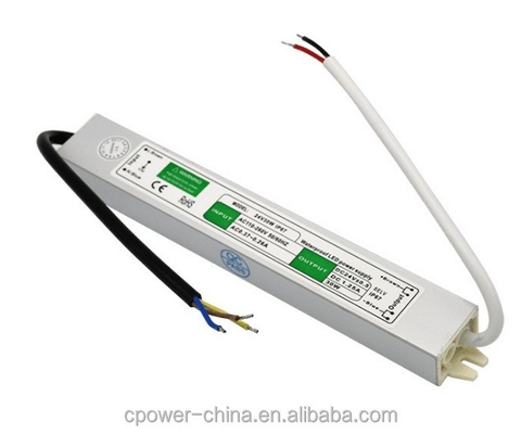 30W DC 24V 12V LED 화이트 스트립 드라이버 트랜스포머 모듈 IP67 방수 전원 어댑터