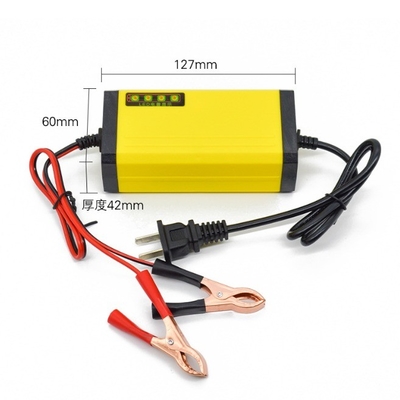 C-Power 24w 12v 2a 전기 자전거 스쿠터 모터사이클용 납산 자동차 배터리 충전기