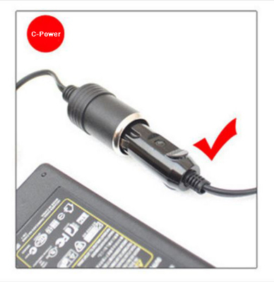 현대 60W 자동차 어댑터 DC 12V에서 AC 220V 데스크톱 연결 12VDC 5A 전원 공급