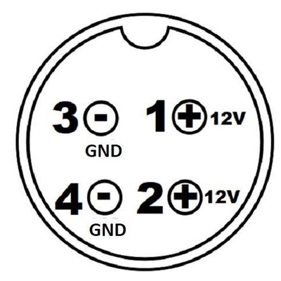 CE 인증서 12V 5A 데스크톱 전원 어댑터 60W 4pin AC DC 전원 공급 장치
