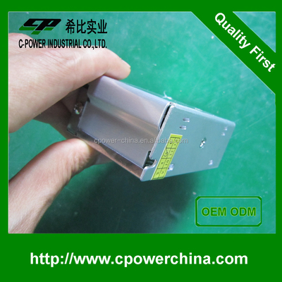 단일 출력 12V 1.2A 12W LED 및 DC 전력 출력 스위치 전원