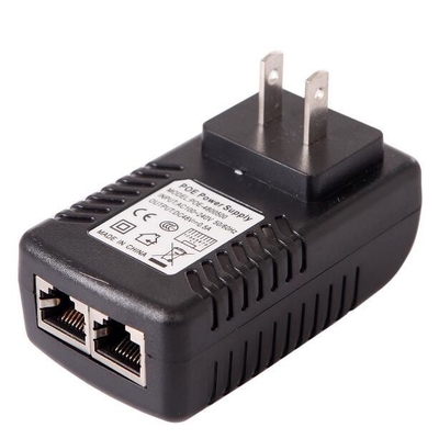 POE 주입기 이더넷 어댑터 48V 500mA IP 전화/카메라의 전원 공급에 대한 벽 플러그