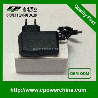 AU 벽 장착 DC 출력 유형 12V 1A 5V 2A 6V 2A 9V 2A 어댑터 12VDC 1A AC 전원 어댑터