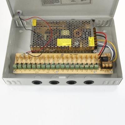 CCTV 카메라 보안 감시 출력 12V 20A DC 18CH 채널 전원 공급 상자