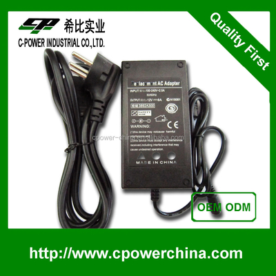 데스크톱 연결 C 전원 공급 ac dc 12v 5a 12v 6a 10a 15a 다중 출력 어댑터
