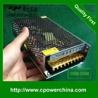 A 레벨 보안 카메라에 대한 강력한 출력 전류 50A 12V DC CCTV 전원 공급