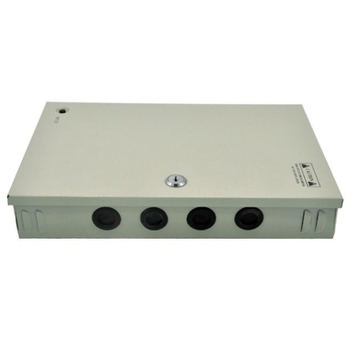 단일 출력 12V DC 15A 18 채널 CCTV 보안 카메라 전원 공급 상자 유통