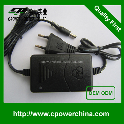 기술 12V 2A 24W DC 전원 어댑터 벙커 힐 보안 카메라 쉽게 설치