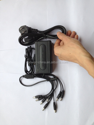 LCD 모니터 CCTV 카메라 C 전원 공급 장치 4 포트 스플릿 DC 케이블 12V DC 5A 60W AC DC 어댑터