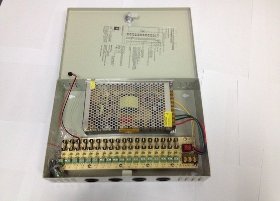 높은 주파수 12V 10A 120W 18ch CCTV 카메라 CE ROHS FCC와 함께 전원 공급