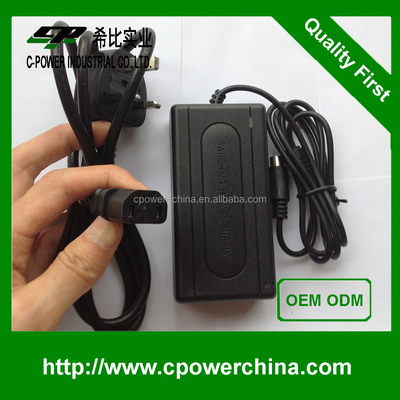 CE 인증 데스크톱 타입 12VDC 3A 4A 5A 10A 전원 공급 변환기 AC100V-240V 어댑터