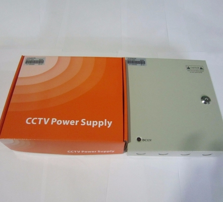 CCTV 전원 공급 상자 9CH 12V 5A DC 출력 60W 효율 90% 출력 주파수 50/60Hz