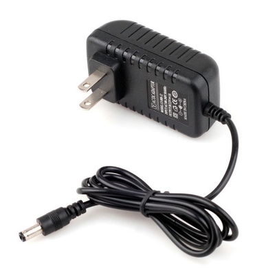 월 플러그 6V 800mA 0.8A 5V 0.6A 12V 1A 5V 600mA 파워 어댑터 검은 색 디자인
