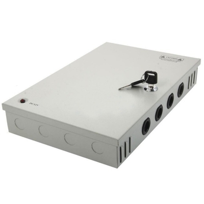 12v dc 출력 CCTV DVR 18 포트 채널 보안 카메라 스위치 전원 공급 상자 DC 12V 15A 유통