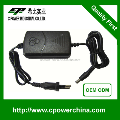 12V 1.2A 12W AC DC 전원 어댑터 1200ma 출력 전류와 CE 인증