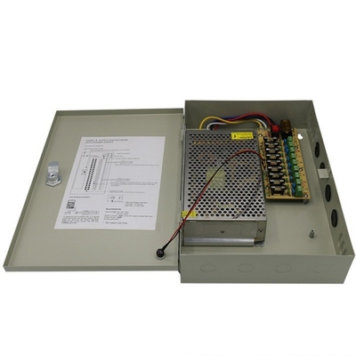 단일 출력 회색 9 포트 20A 12V DC 스위치 전원 공급 장치 배급 상자 C-전력