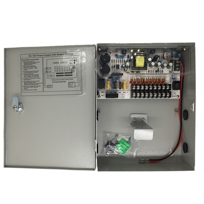 C 전력 일정한 전압 DC 12V 10A 9CH 120W CCTV 카메라용 백업 전력 공급 UPS