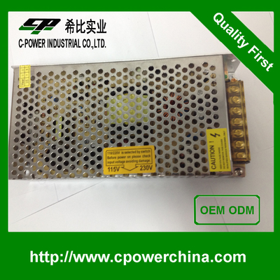 초전압 보호 전자 전원 공급 110V AC에서 12V DC 20A 및 24V DC 10A