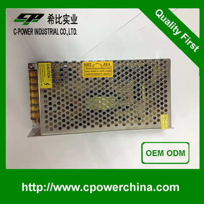 초전압 보호 전자 전원 공급 110V AC에서 12V DC 20A 및 24V DC 10A