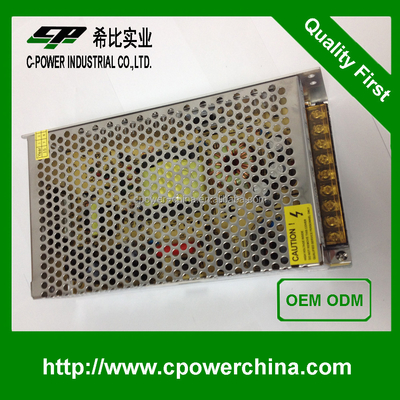 콤팩트하고 내구성 있는 12v dc 10amp 5a 산업용 벤치 전원 공급 장치 199*98*42 크기