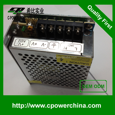 단일 출력 240w 40a 20a 10a 5v 24v C-Power에 의해 산업용으로 설계 된 전원 공급 장치