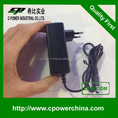 DC 출력 유형 12v 2a 24v 1a 24w TS-1012C CE 인증과 함께 AC/DC 어댑터/전력