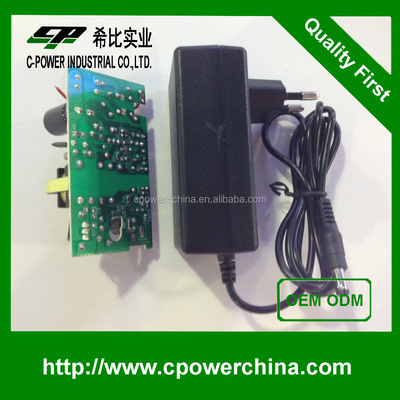 DC 출력 유형 12v 2a 24v 1a 24w TS-1012C CE 인증과 함께 AC/DC 어댑터/전력