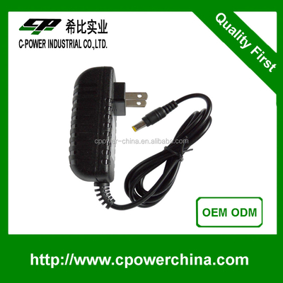 CE 인증과 3.2V-5.4V DC 출력 변동과 함께 플러그 인 AC/DC 어댑터 충전기