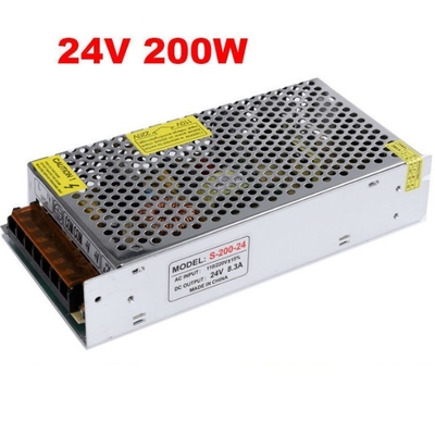 C 전원 AC110V 220V DC 12V 16A 24V 8A 24V 전원 공급원 200W 입력 전압 220V