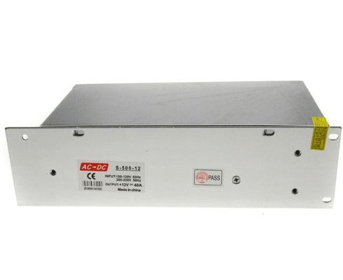 12v 50a 500w 전원 공급 장치 과부하 전압 보호 및 50/60Hz 출력 주파수
