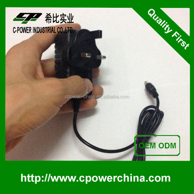 12V 출력 전압 AC DC 전원 어댑터 효율성 110V 220V 제조에 90%