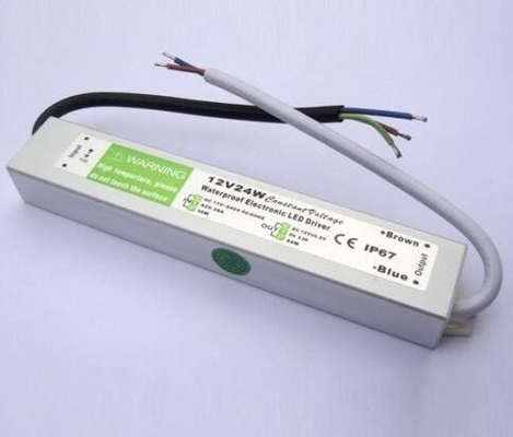 방수 전원 공급 AC110-265V ~ DC 12V/24V 24W LED 드라이버 LED 신호 변환기