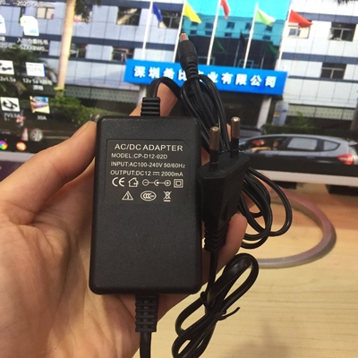 CCTV 출력 주파수 50/60Hz 출력 전력 1-50W를 위한 24W AC/DC 전력 어댑터