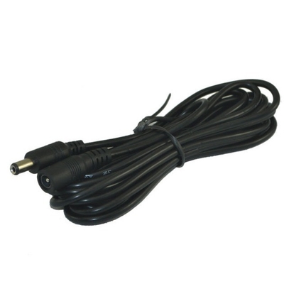 12V 남성에서 여성 2.1x5.5MM CCTV 카메라 구리 선도자를위한 확장 전력 케이블