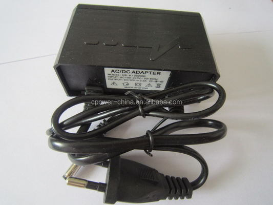 빗방울 전 24w 12v 1a 15v 1a 12v 2a 2000mA 출력 전류를 가진 빗방울 전 전 전력 어댑터