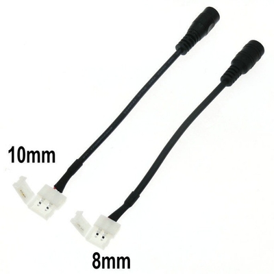 3528/5050 LED 스트립 2Pin 여성 플러그 커넥터 DC 케이블