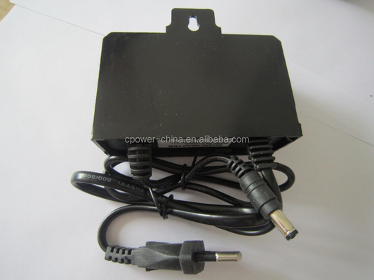 빗방울 전 24w 12v 1a 15v 1a 12v 2a 2000mA 출력 전류를 가진 빗방울 전 전 전력 어댑터