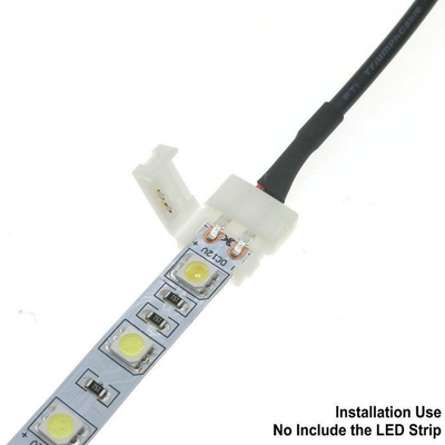 3528/5050 LED 스트립 2Pin 여성 플러그 커넥터 DC 케이블