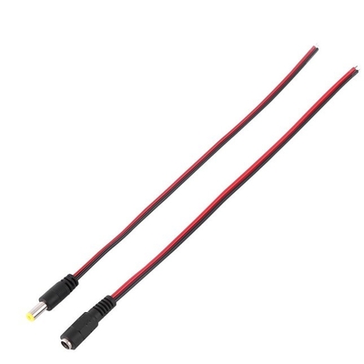 30cm CCTV 보안 카메라 DC 남성 여성 전원 잭 플러그 커넥터 케이블 구리