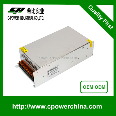 최고 10 AC DC 24V 36V 48V 600W 출력 주파수 50/60Hz의 고전압 전원 공급 장치