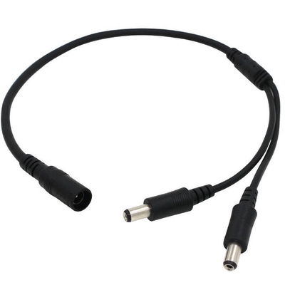 4 패크 5 웨이 채널 DC 전력 분할 케이블 CCTV 보안 카메라 CE 인증