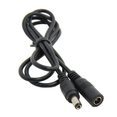 CCTV 카메라/LED/DVR/PSU 리드용 PVC 단열 12V DC 전원 확장 케이블 5.5 x 2.1mm