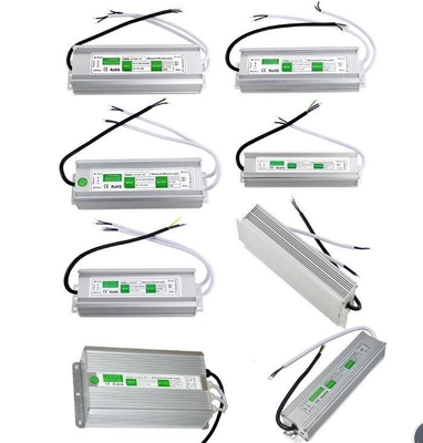 알루미늄 합금 C 전력 입력 100-240vac 120W IP65 24VDC LED용 방수 전원 공급 장치