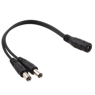 5.5x2.1mm/5.5x2.5mm 커넥터 DC 전력 분할 케이블 CCTV 저중압