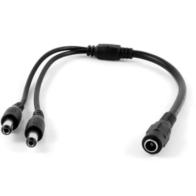 5.5x2.1mm/5.5x2.5mm 커넥터 DC 전력 분할 케이블 CCTV 저중압