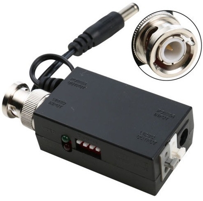 전기 DC12V 1CH 액티브 UTP 비디오 송신기 바룬 BNC 바룬 변환기 CCTV 카메라 DVR 시스템