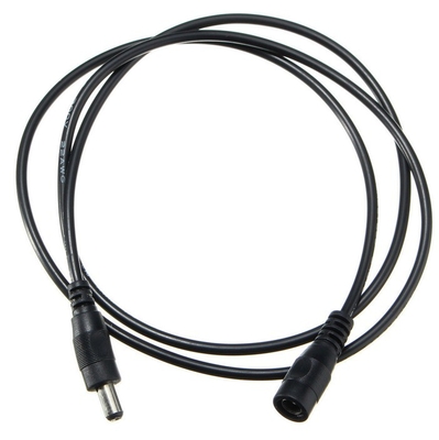 검은색 1/2/5/10M 전원 공급 확장 DC 케이블 CCTV 보안 카메라 5.5x2.5mm