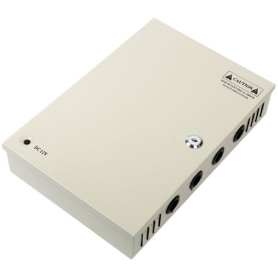 18 채널 CCTV 보안 카메라 전원 공급 상자 12V 10A DC 초전압 보호