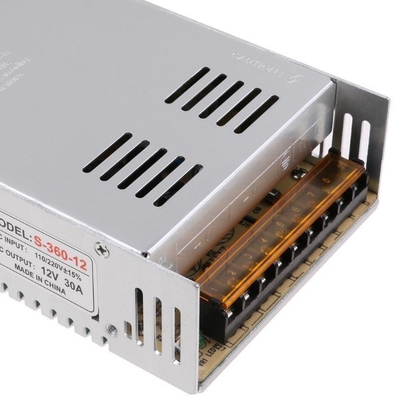 C-Power 360w 12v 30a 24v 15a 12v DC 바쿠 전원 공급 50/60Hz 출력 주파수