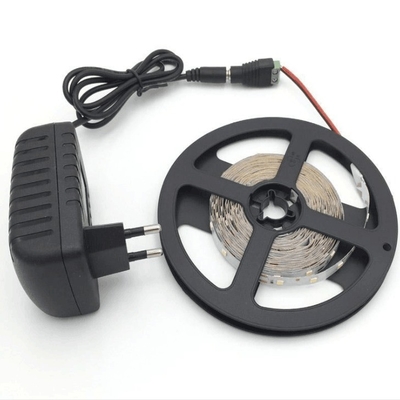 방수 플라스틱 셸 DC 12V 2A 24W 1.5A 18W 전원 어댑터 300 LED 5m